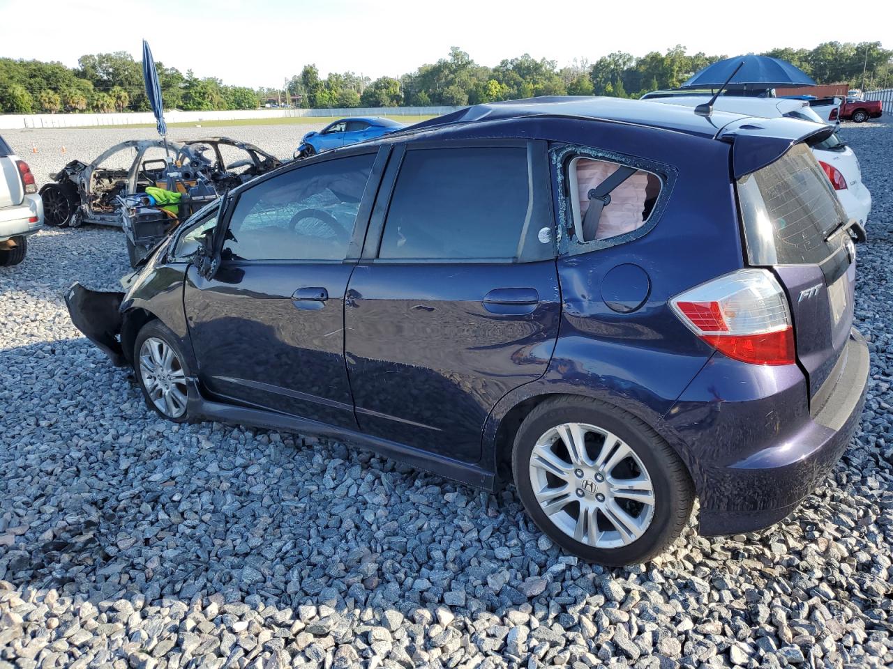HONDA FIT 2009 VIN JHMGE88409S073651 zdjęcie 2