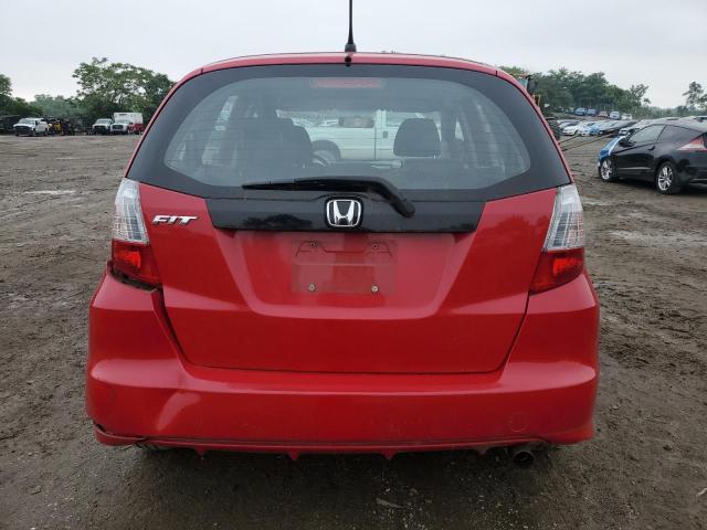  HONDA FIT 2013 Czerwony