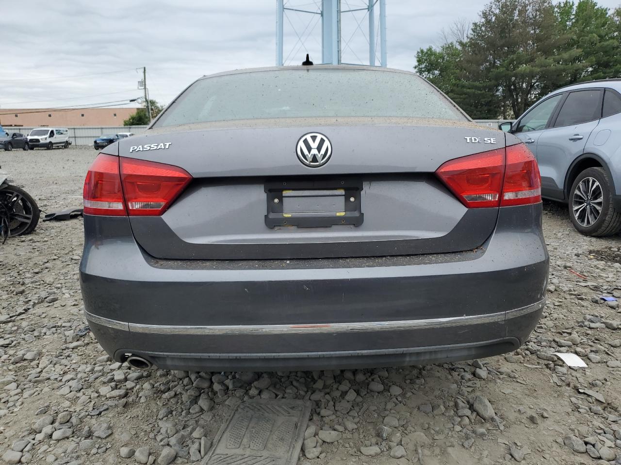 2012 Volkswagen Passat Se VIN: 1VWBN7A34CC061881 Lot: 62355545