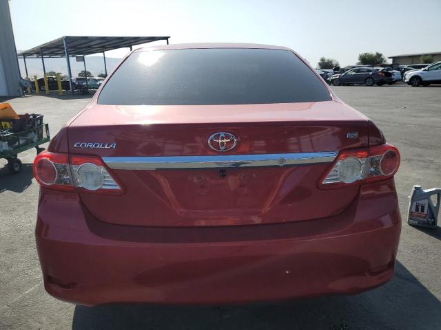  TOYOTA COROLLA 2012 Czerwony