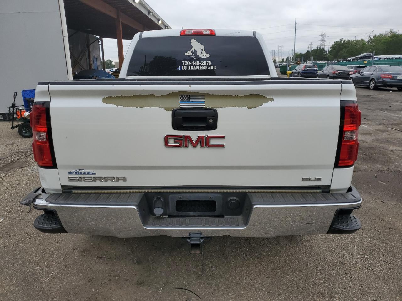 2017 GMC Sierra K1500 Sle VIN: 3GTU2MEC9HG151884 Lot: 62683355