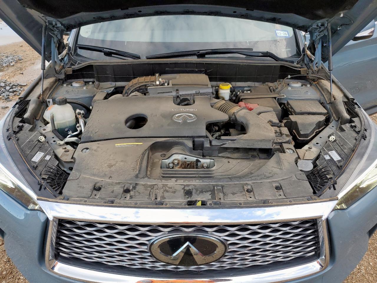 2022 Infiniti Qx50 Sensory VIN: 3PCAJ5EAXNF122342 Lot: 61753085