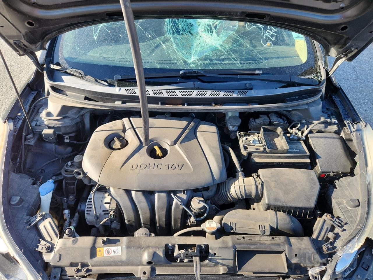 2013 Hyundai Elantra Gls VIN: 5NPDH4AE6DH380434 Lot: 59909865