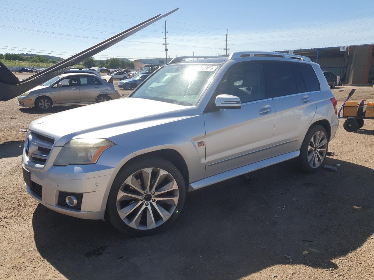 2010 Mercedes-Benz Glk 350 4Matic იყიდება Colorado Springs-ში, CO - Hail