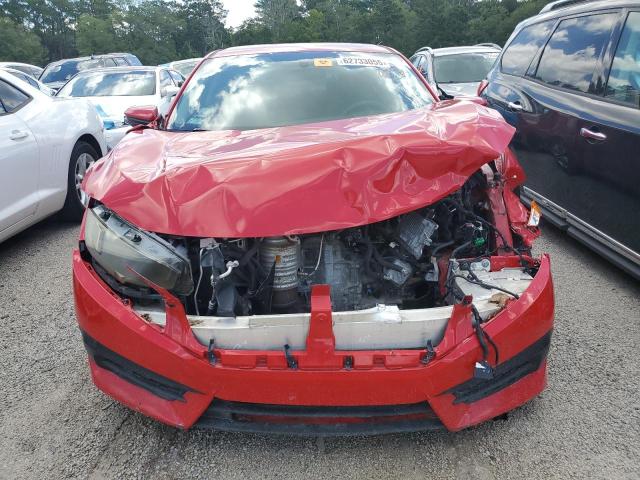 Sedans HONDA CIVIC 2016 Czerwony