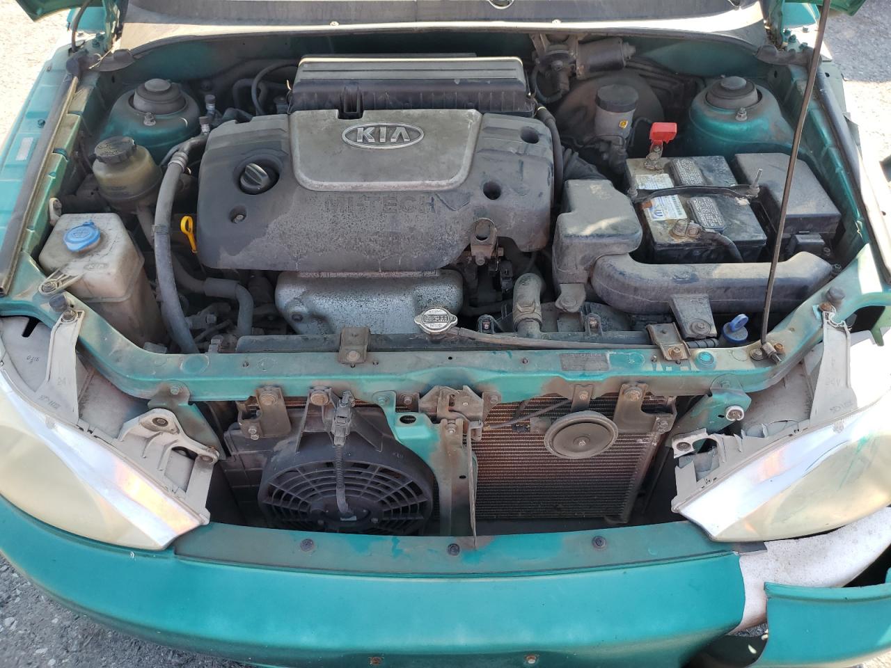 2001 Kia Rio VIN: KNADC123216028898 Lot: 62358685