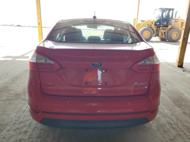  FORD FIESTA 2015 Czerwony