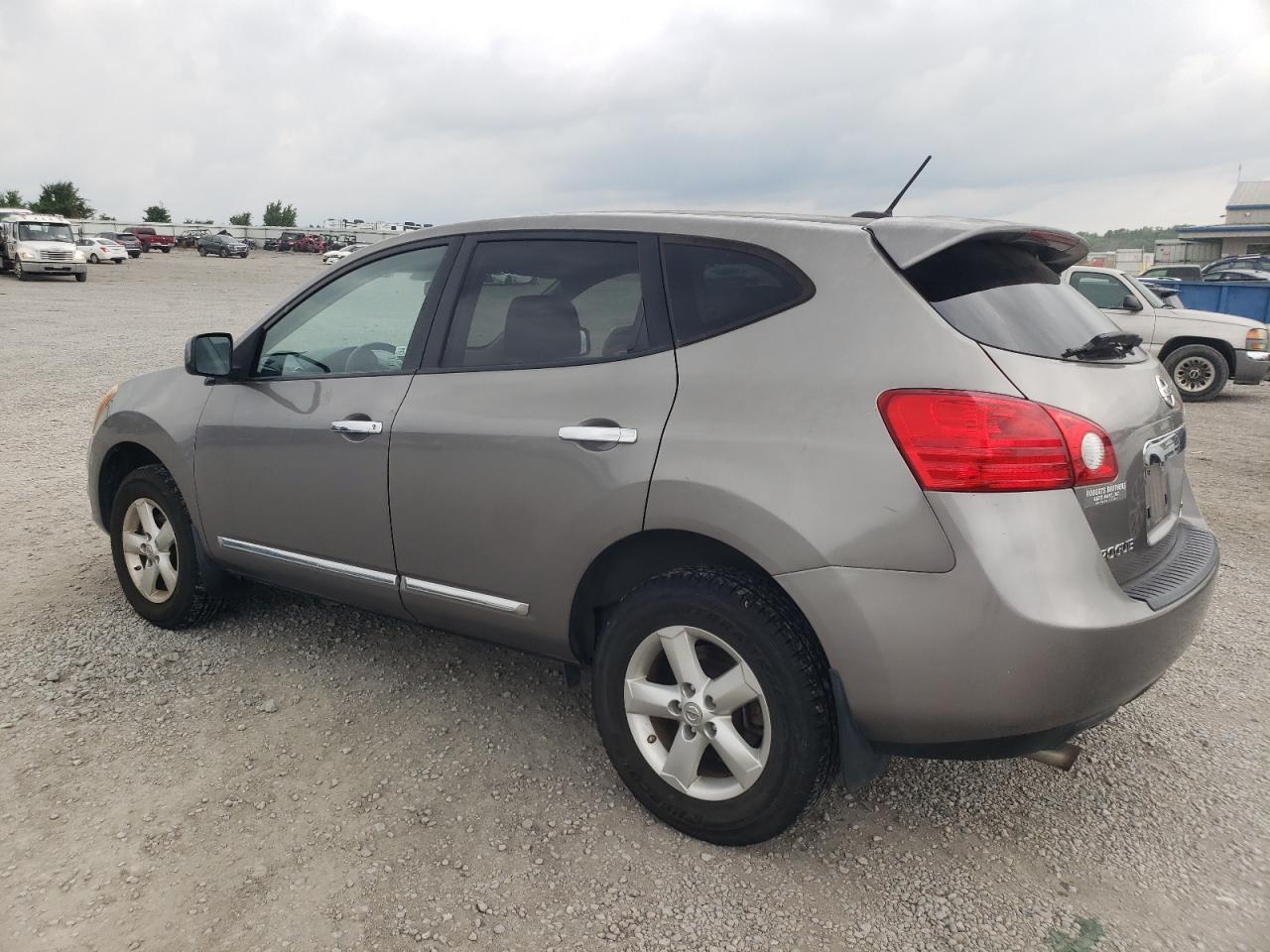 2013 Nissan Rogue S silver suv gas JN8AS5MV2DW629574 photo #3