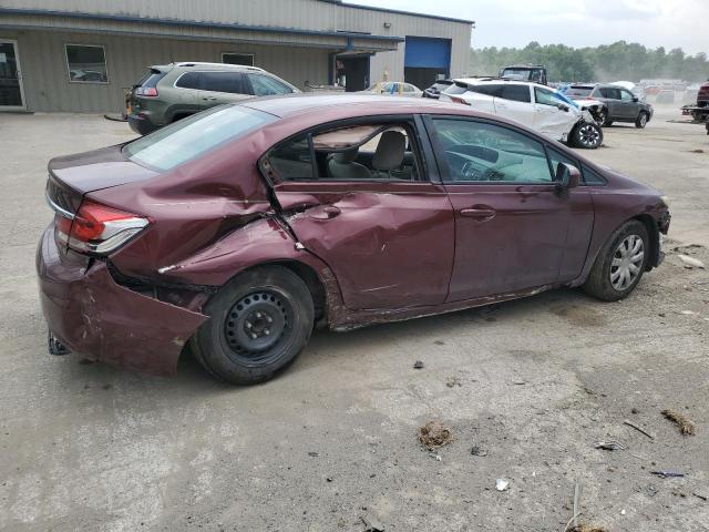  HONDA CIVIC 2015 Bordowy