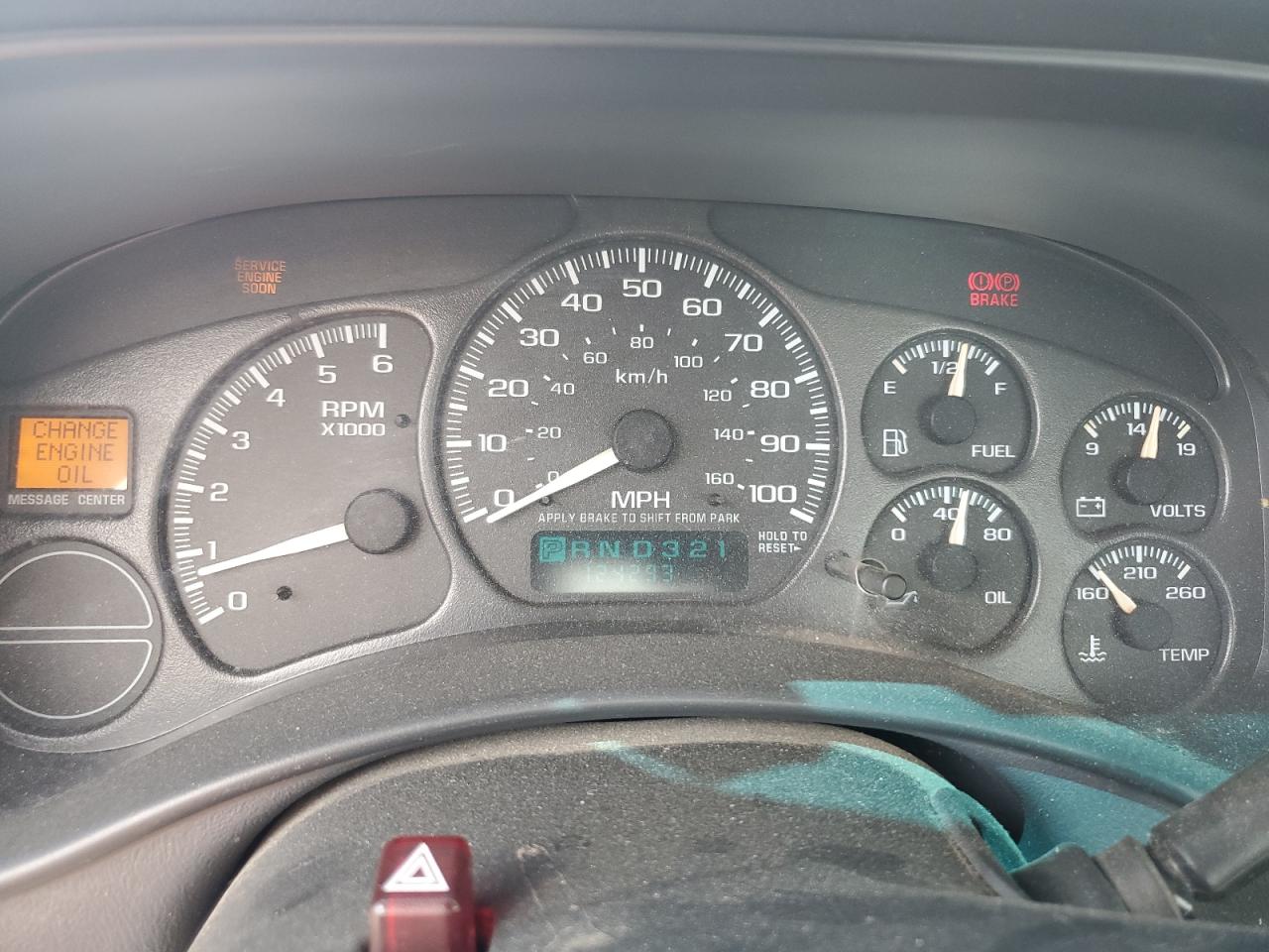 CHEVROLET ALL Models 2001 VIN 1GCEC14V61E316774 фото 9