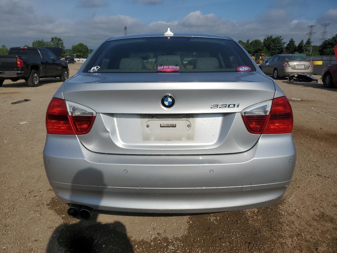 2006 BMW 330 I VIN: WBAVB33516KS36286 Lot: 62556015