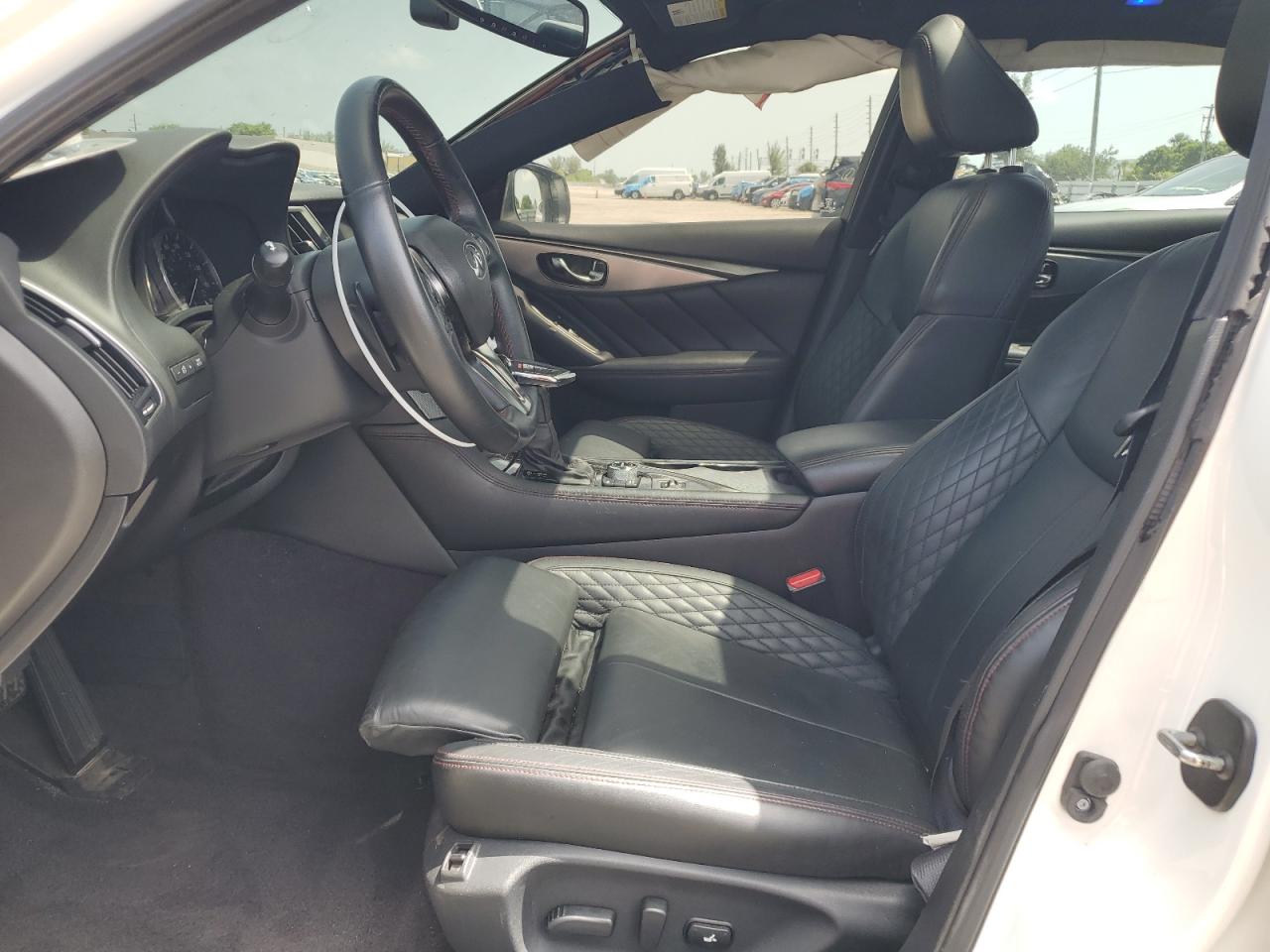 2021 Infiniti Q50 Luxe VIN: JN1EV7BR9MM753667 Lot: 60080615