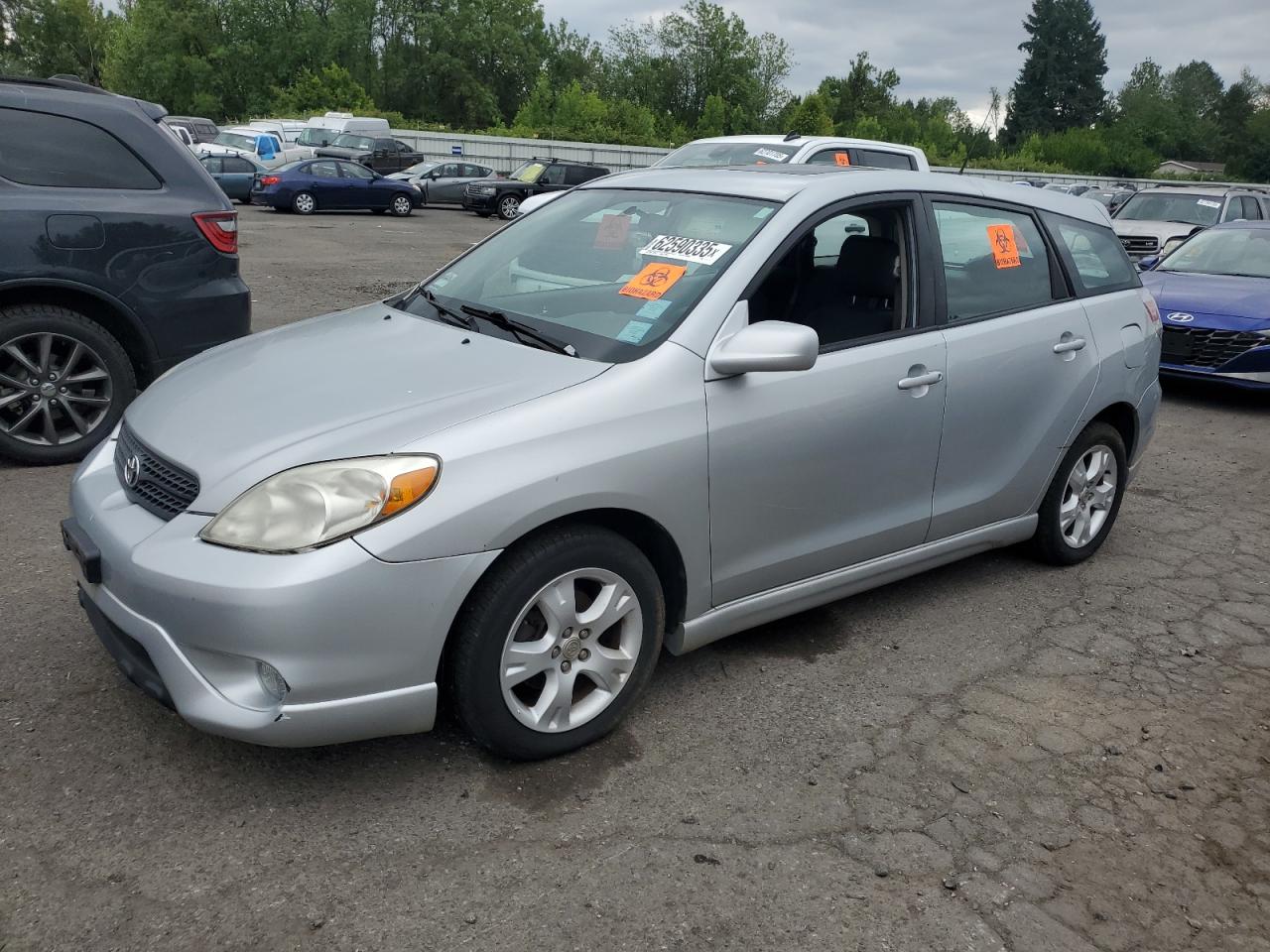TOYOTA MATRIX 2007 VIN 2T1KR30E97C655883
