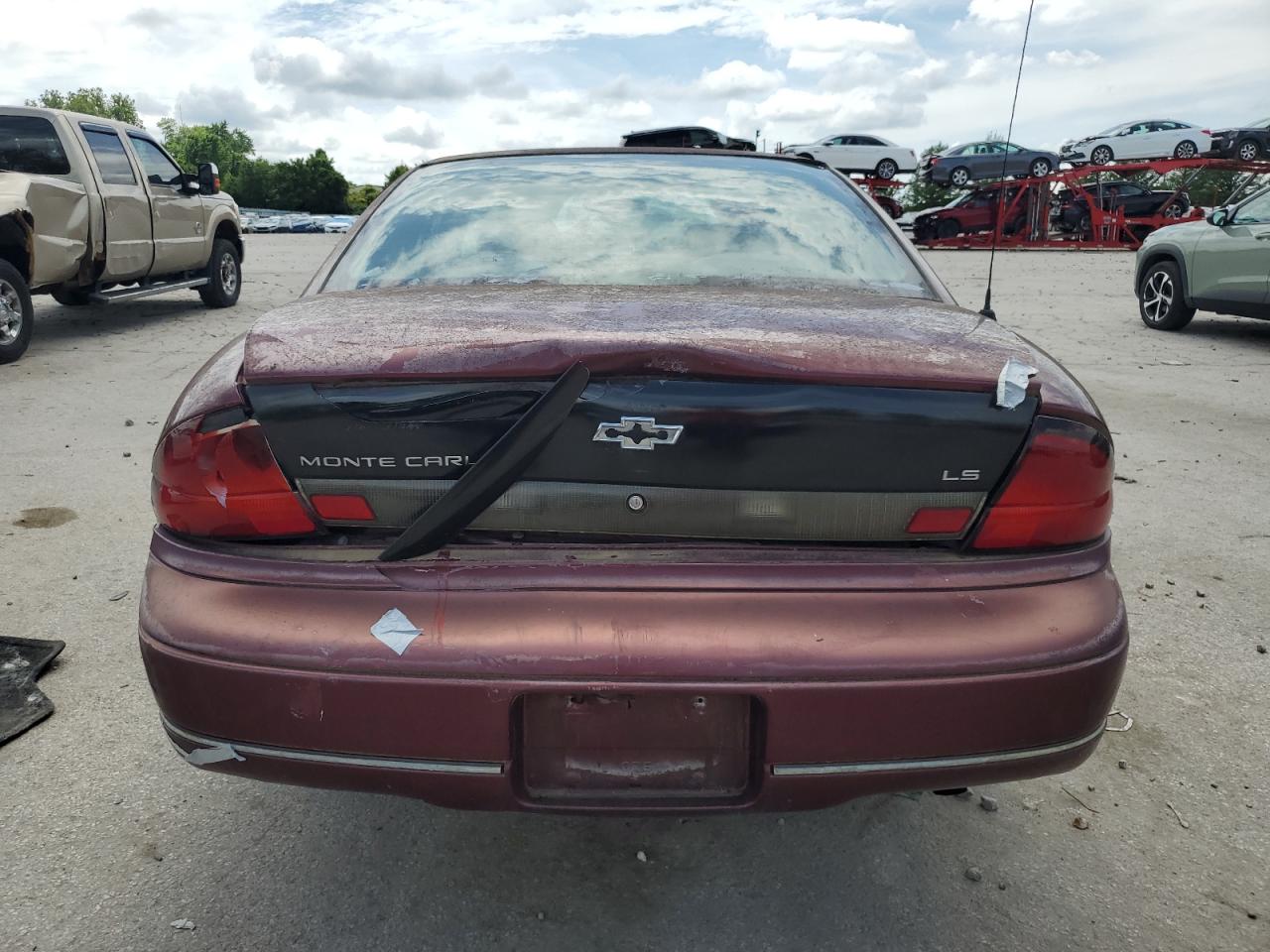 1999 Chevrolet Monte Carlo Ls VIN: 2G1WW12M1X9225597 Lot: 61053435