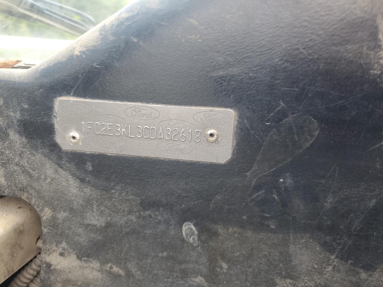 2012 Ford Econoline E350 Super Duty Stripped Chassis VIN: 1FC2E3KL3CDA32618 Lot: 61533575