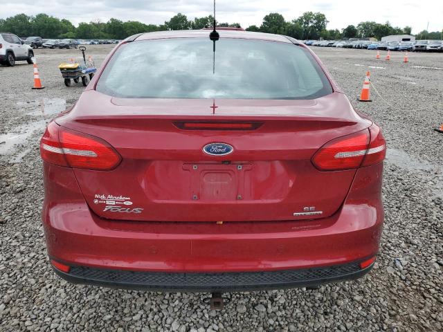  FORD FOCUS 2015 Czerwony