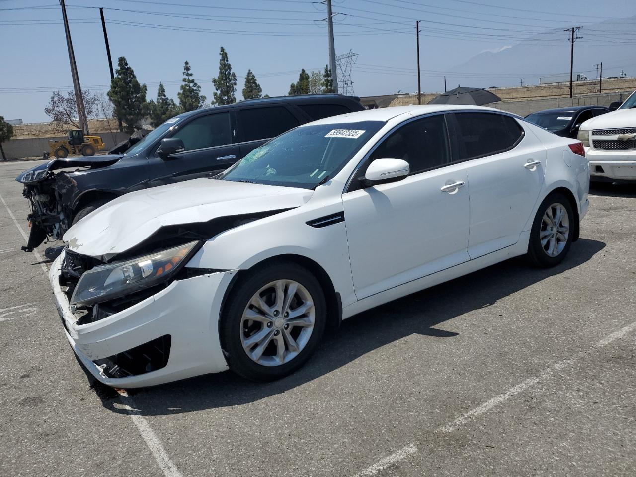 2013 Kia Optima Ex იყიდება Rancho Cucamonga-ში, CA - Front End