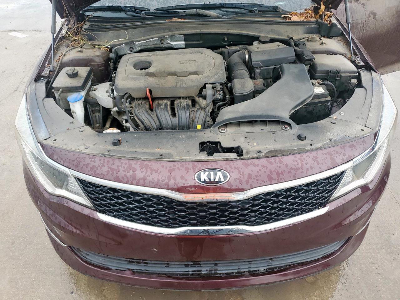 2017 Kia Optima Lx VIN: 5XXGT4L39HG142845 Lot: 60376435