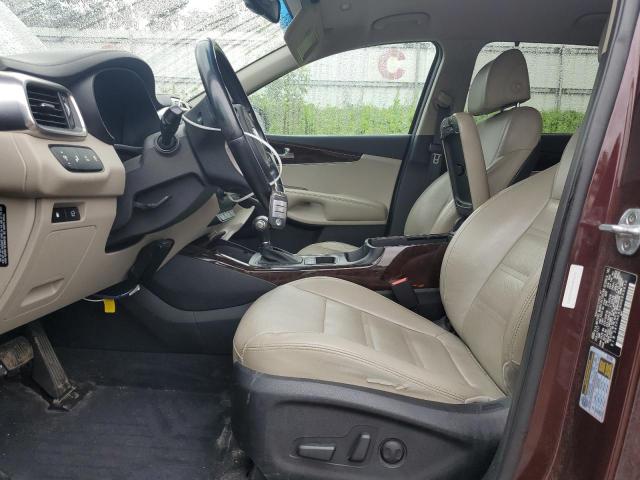 Parquets KIA SORENTO 2017 Burgundy