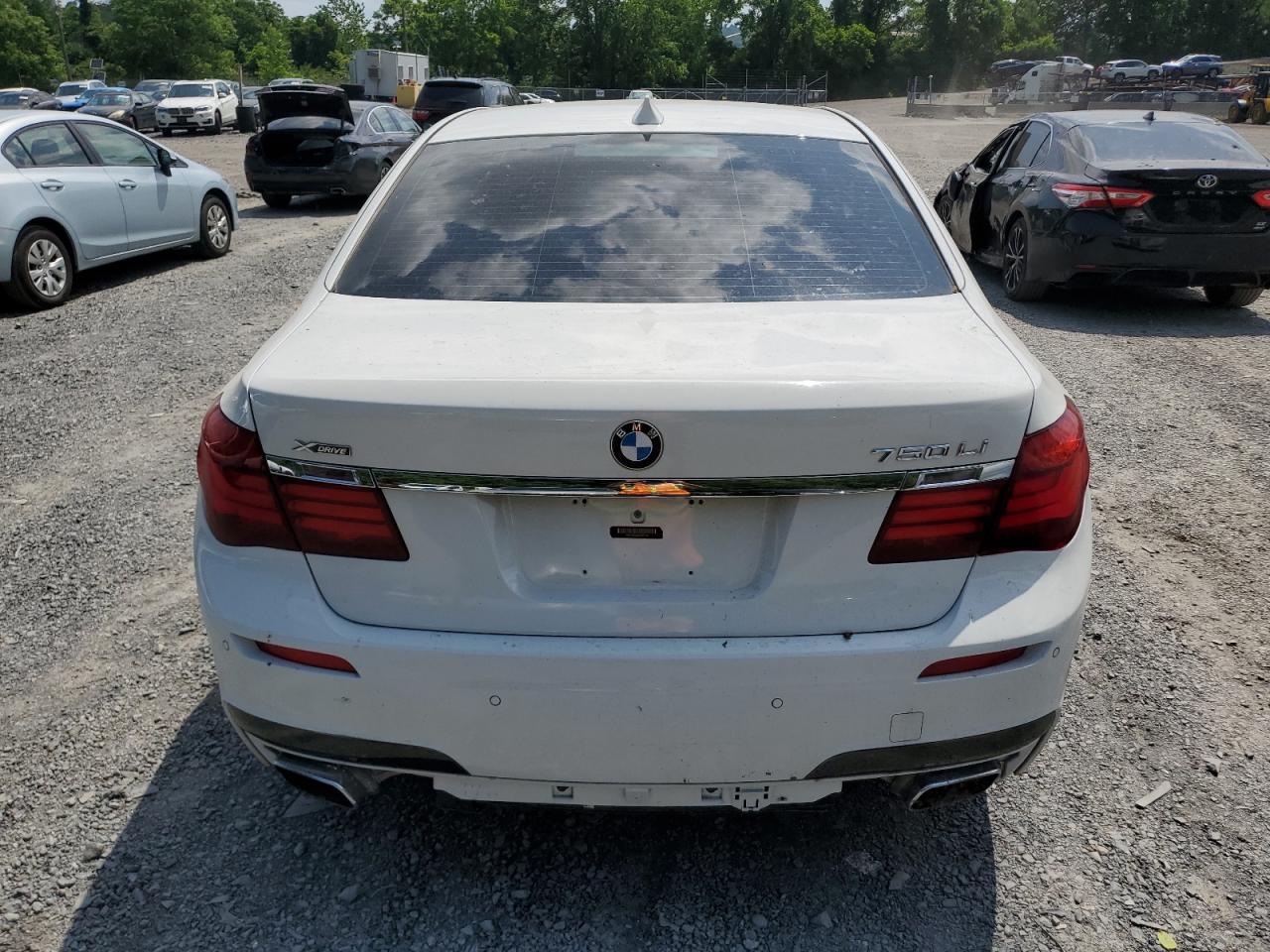 2014 BMW 750 Lxi VIN: WBAYF8C58ED652742 Lot: 60919225