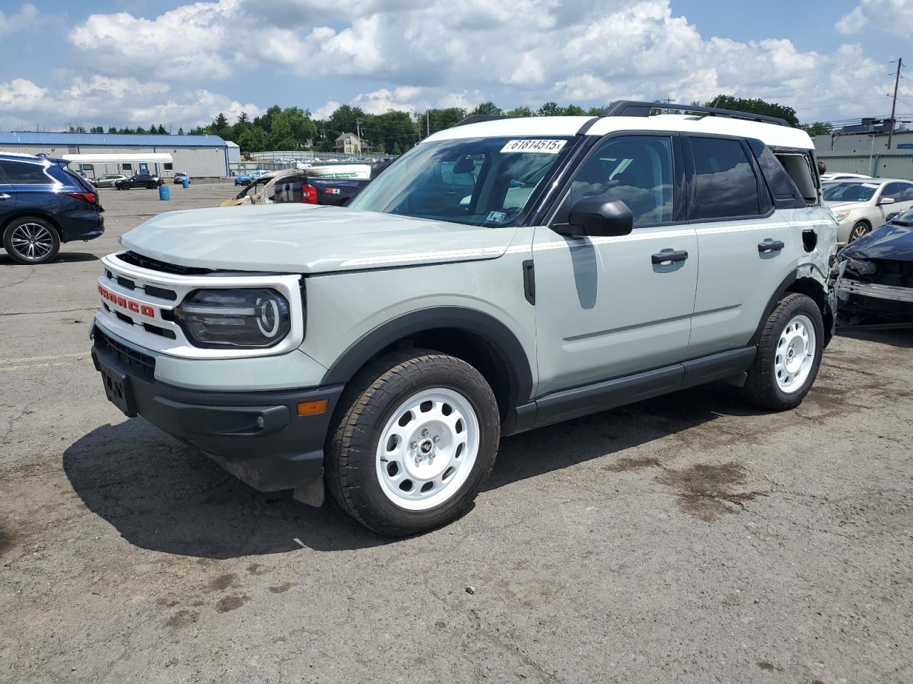 2023 Ford Bronco Sport Heritage zu verkaufen in Pennsburg, PA - Front End