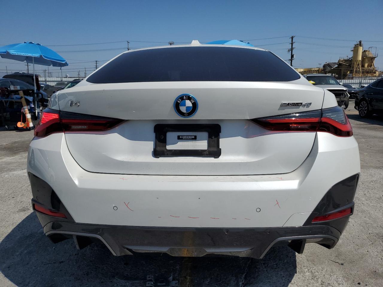 2022 BMW I4 Edrive 40 VIN: WBY73AW08NFM75787 Lot: 60339655
