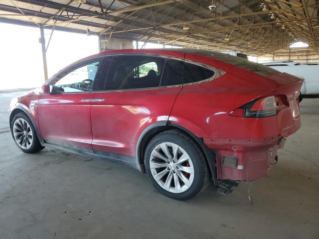  TESLA MODEL X 2016 Czerwony