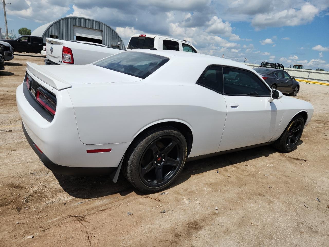2015 Dodge Challenger Sxt white coupe flexible 2C3CDZAG9FH702151 photo #4