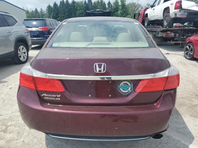  HONDA ACCORD 2014 Czerwony