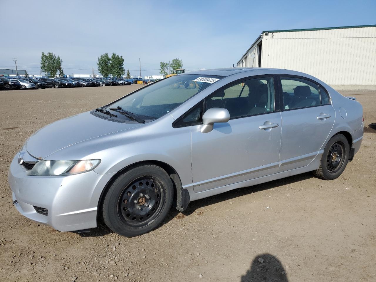 2009 Honda Civic Lx-S de vânzare în Rocky View County, AB - Rear End