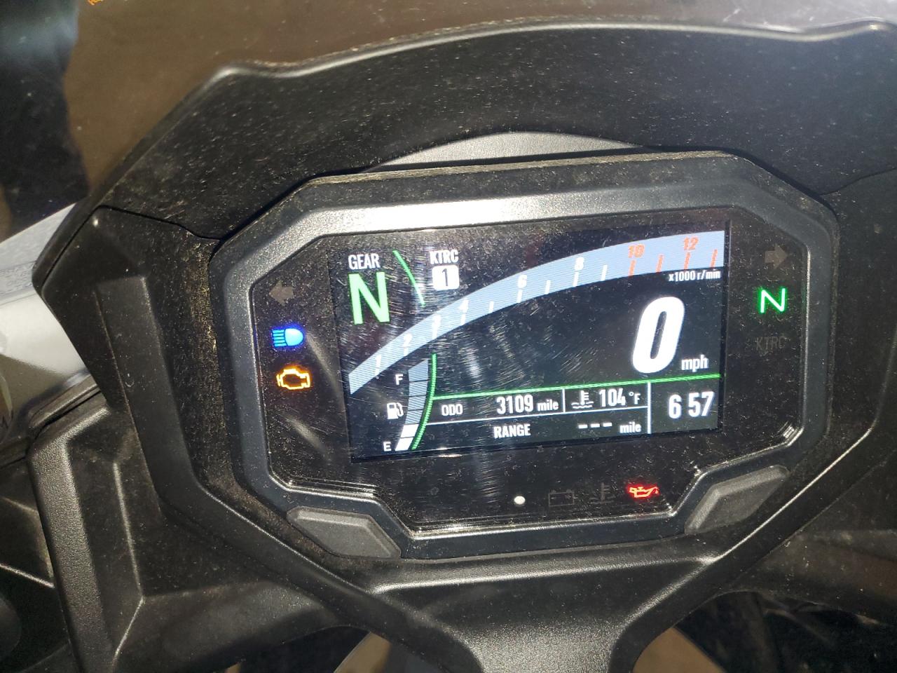 2024 Kawasaki Ex650 R VIN: ML5EXER19RDAD5029 Lot: 58989545