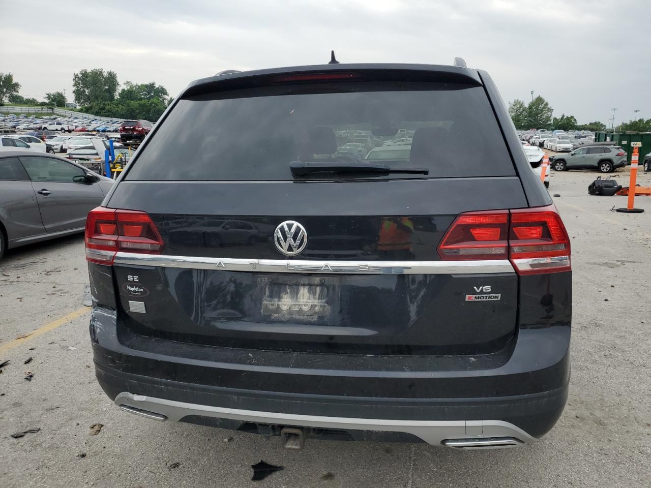 2020 Volkswagen Atlas Se VIN: 1V2UR2CA3LC502820 Lot: 60649435