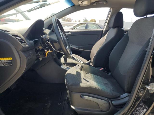 Hatchbacks HYUNDAI ACCENT 2012 Black