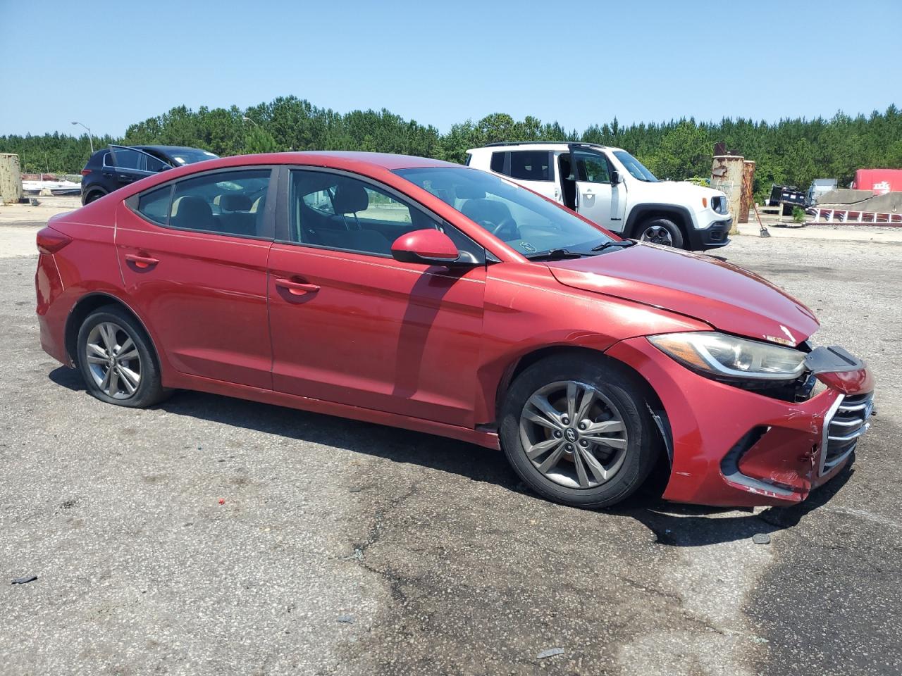HYUNDAI ELANTRA 2017 VIN KMHD84LFXHU207819 фото 4