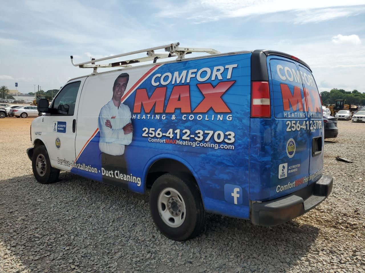 CHEVROLET EXPRESS 2015 VIN 1GCWGFCF4F1235531 zdjęcie 2