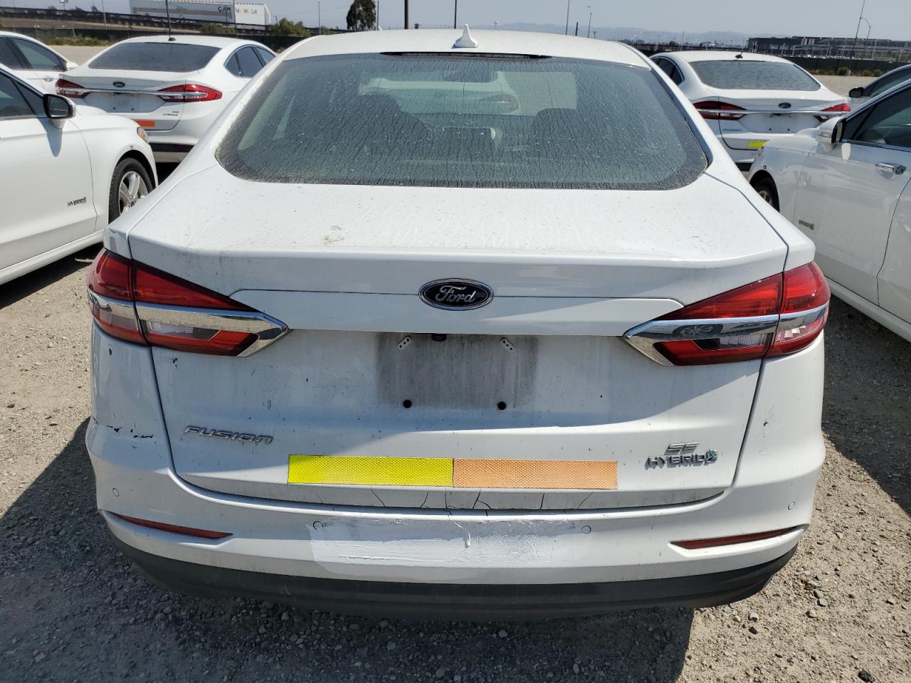 2019 Ford Fusion Se VIN: 3FA6P0LU6KR263977 Lot: 57159405