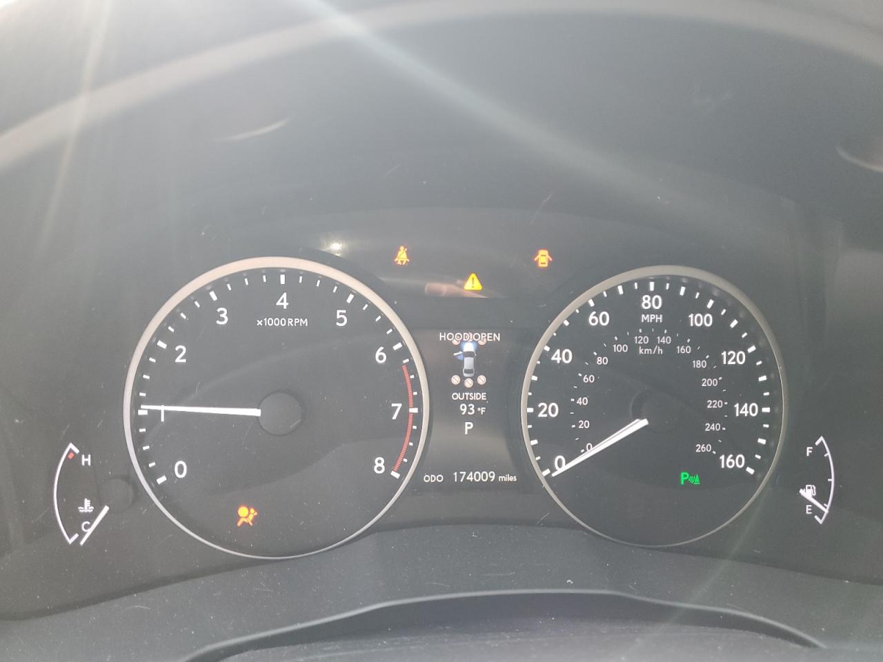 LEXUS ES350 2015 VIN JTHBK1GG1F2194061 zdjęcie 9