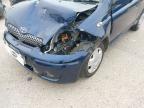 2004 TOYOTA YARIS BLUE for sale at Copart SANDWICH