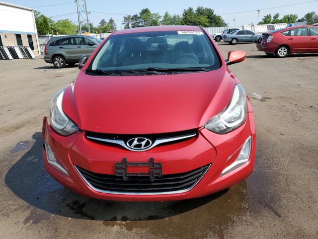  HYUNDAI ELANTRA 2014 Czerwony