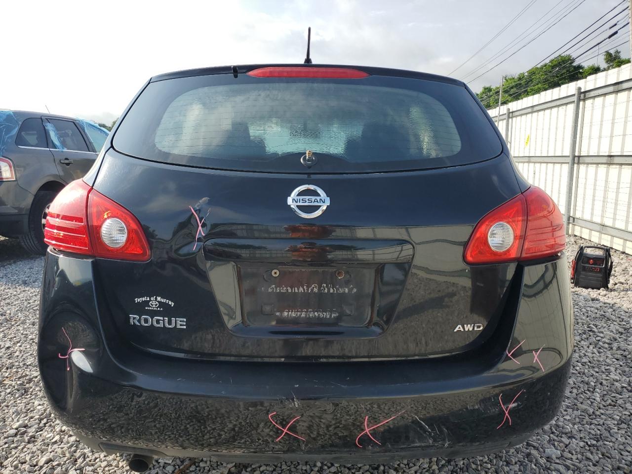 2010 Nissan Rogue S VIN: JN8AS5MV2AW136117 Lot: 61596165