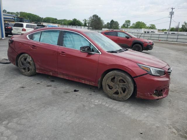  SUBARU LEGACY 2020 Czerwony