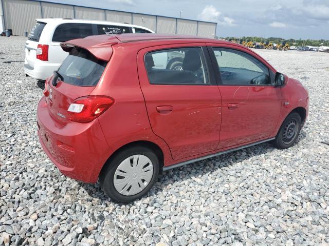  MITSUBISHI MIRAGE 2018 Czerwony