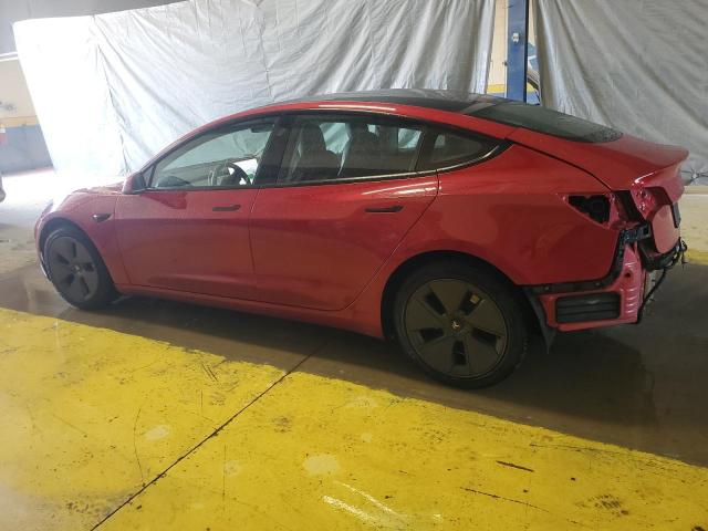  TESLA MODEL 3 2022 Czerwony