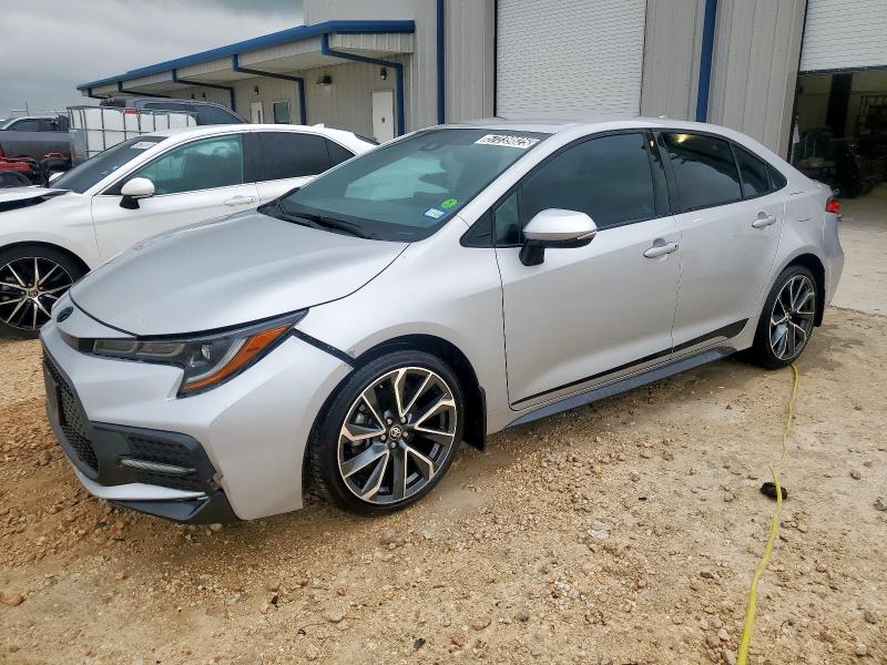  TOYOTA COROLLA 2022 Srebrny