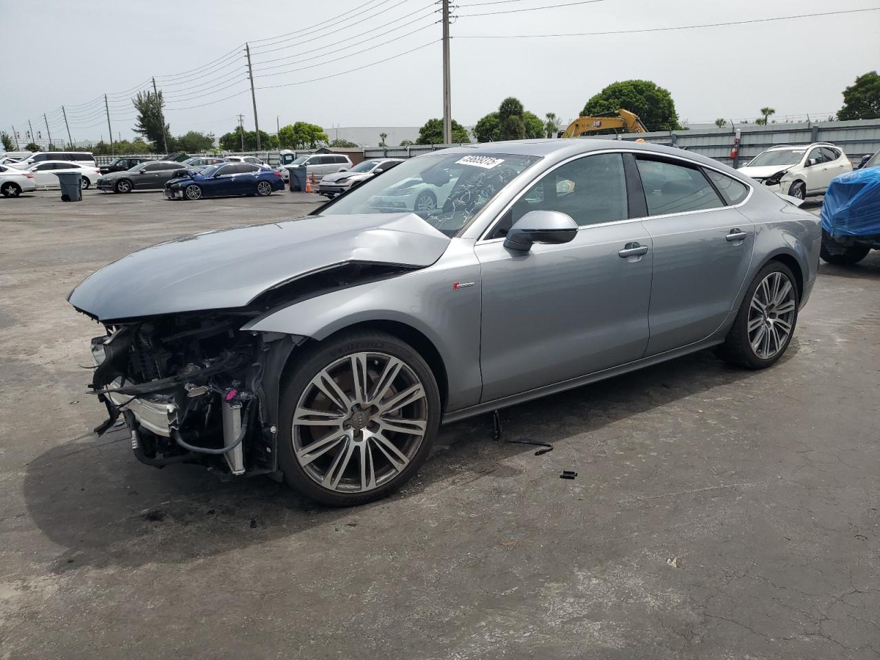 2014 Audi A7 Premium Plus продається в Miami, FL - Front End