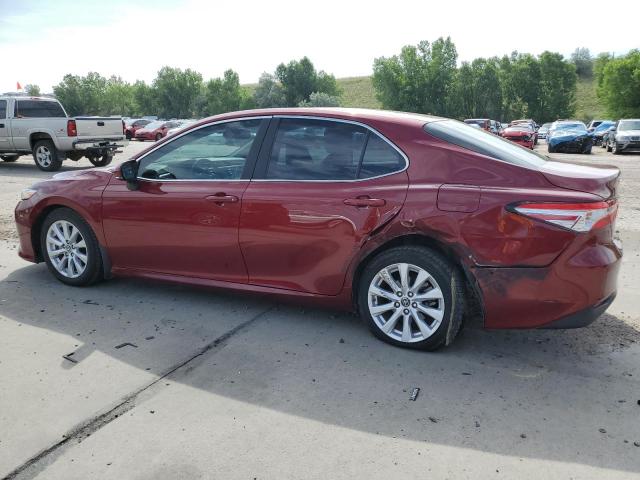  TOYOTA CAMRY 2018 Червоний