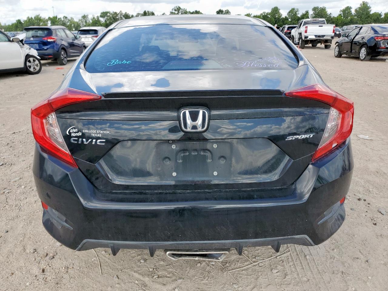 HONDA CIVIC 2020 VIN 2HGFC2E85LH582268 photo 6