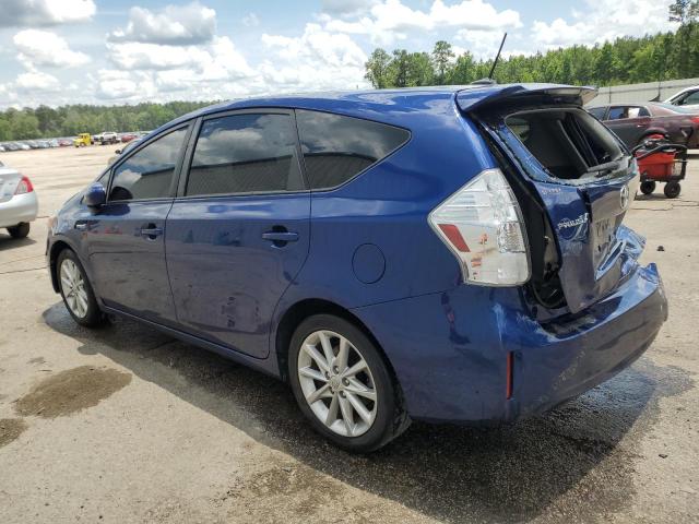  TOYOTA PRIUS 2014 Granatowy
