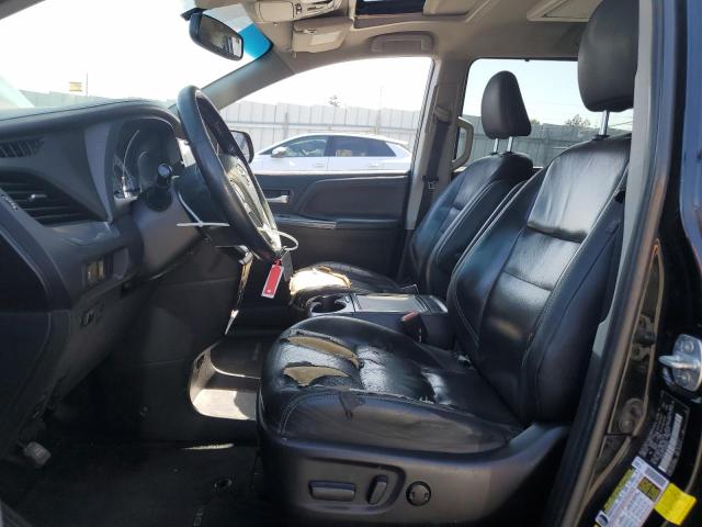Minivans TOYOTA SIENNA 2016 Czarny