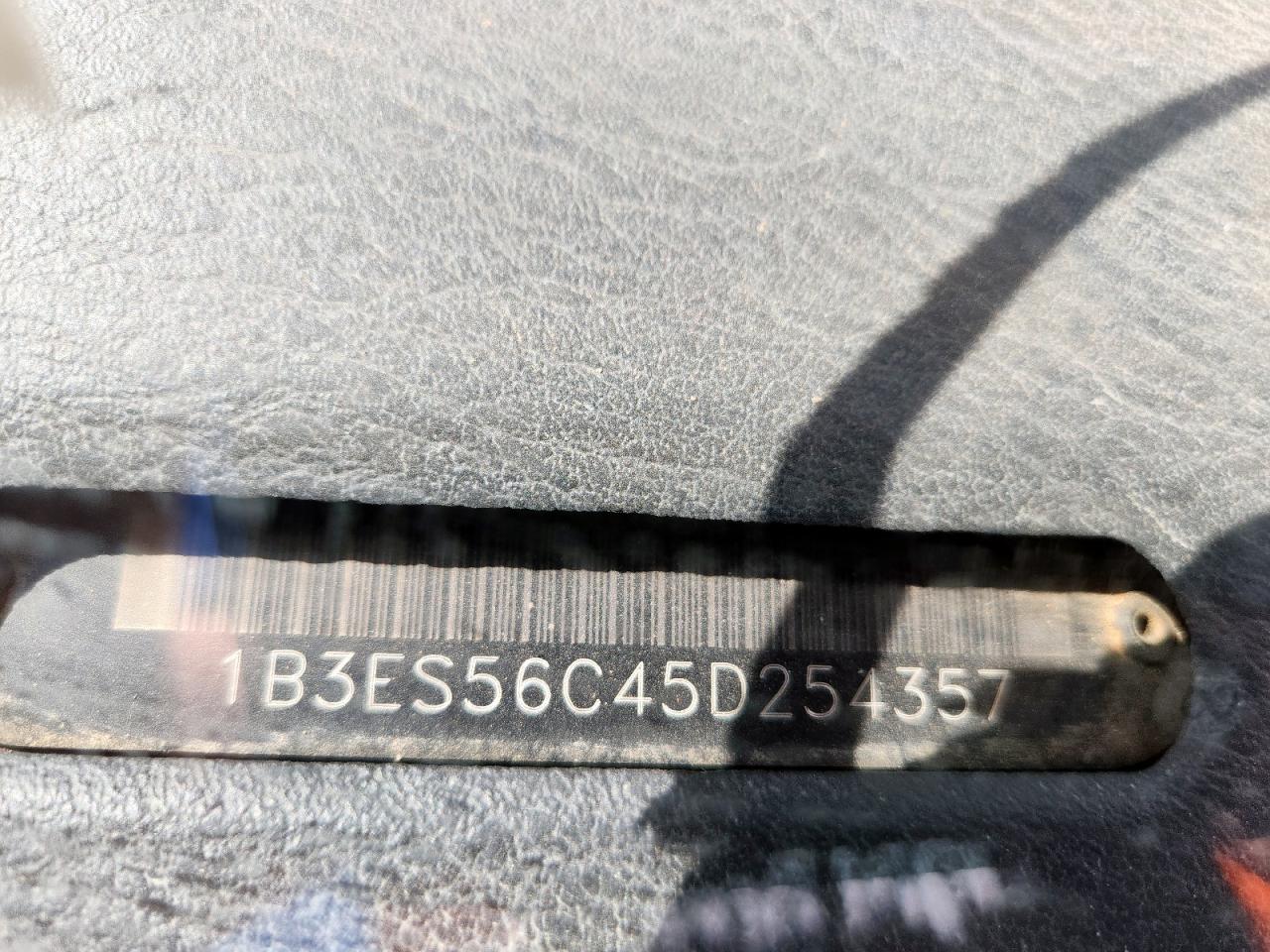2005 Dodge Neon Sxt VIN: 1B3ES56C45D254357 Lot: 59498105